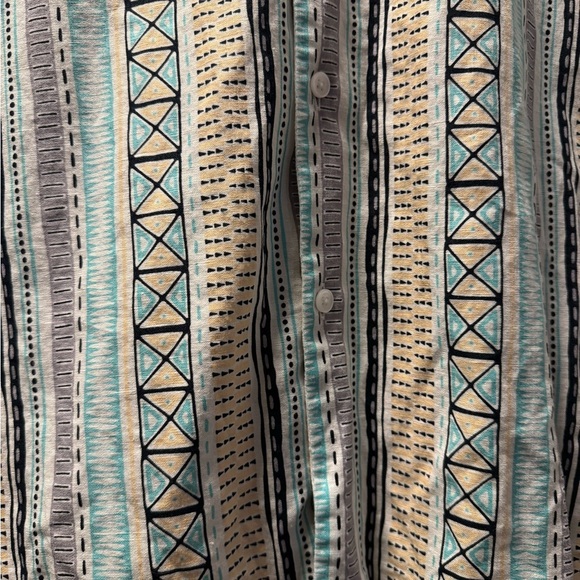 ASOS Blue and Pink Casual Button Down Shirt - Picture 3 of 5